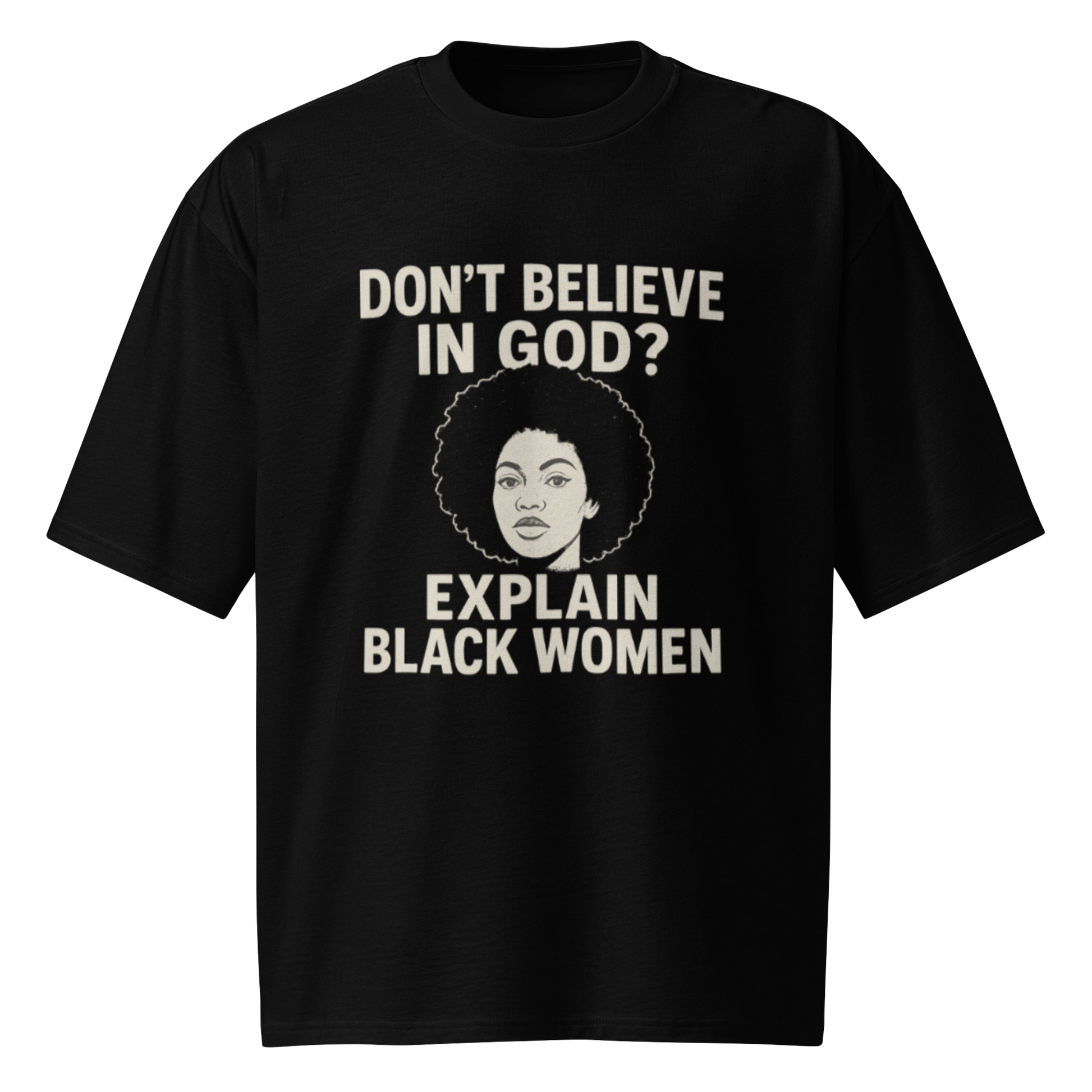 Divine Intervention Oversized Heavyweight T-shirt